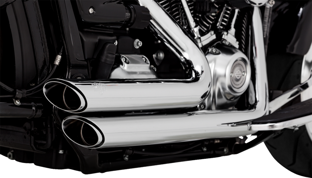VANCE & HINES Shortshots Staggered Exhaust System - Chrome
