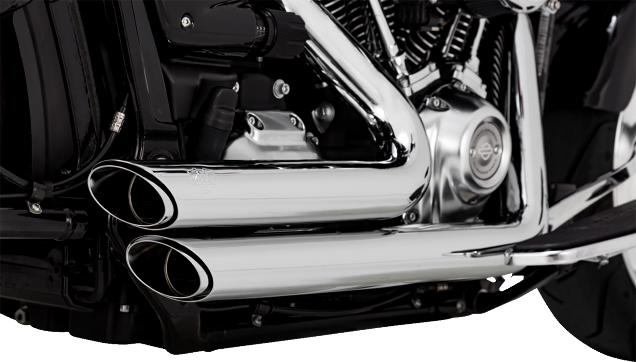 VANCE & HINES Shortshots Staggered Exhaust System - Chrome