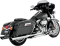 VANCE & HINES Twin Slash Slip-On Mufflers - Chrome - '95-'16 FL