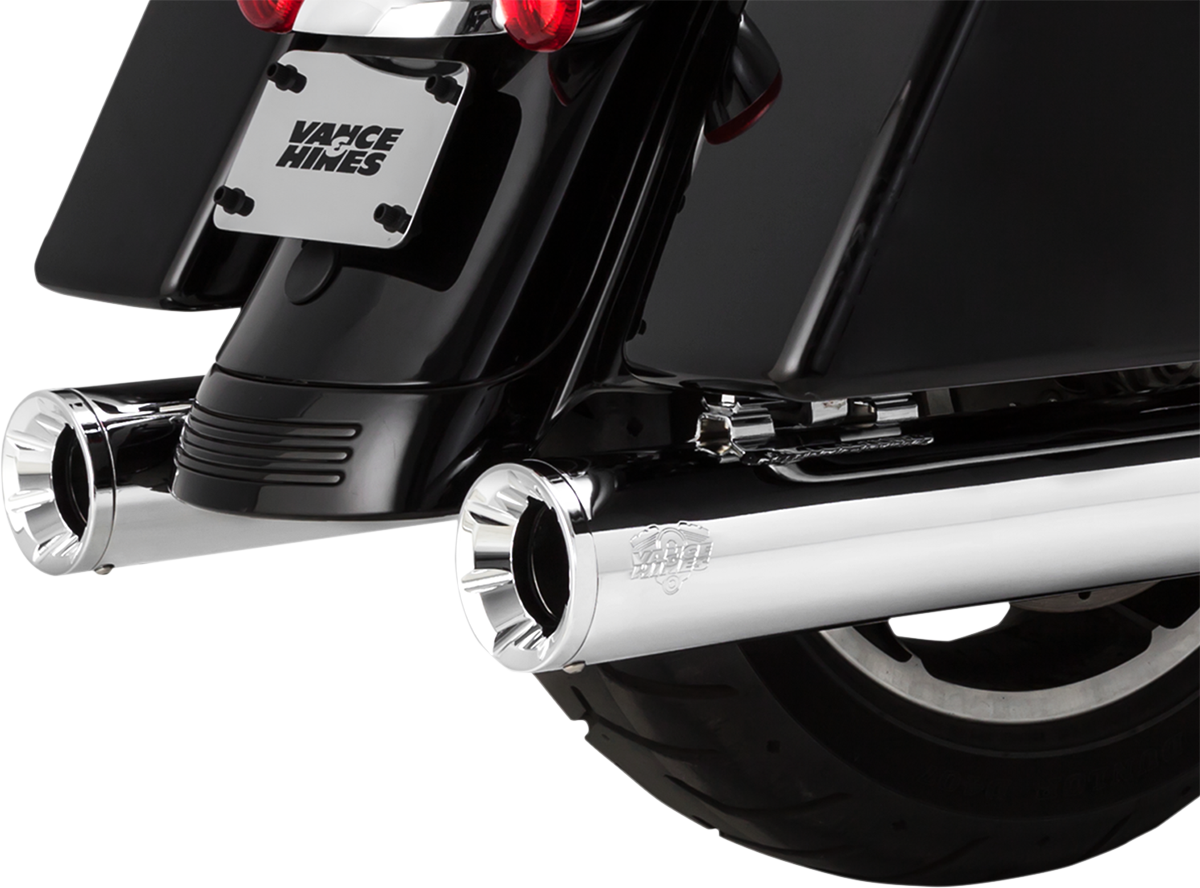 VANCE & HINES Eliminator 400 Slip-On Mufflers - Chrome