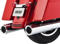 VANCE & HINES Hi-Output Slip-On Mufflers - Chrome - FL