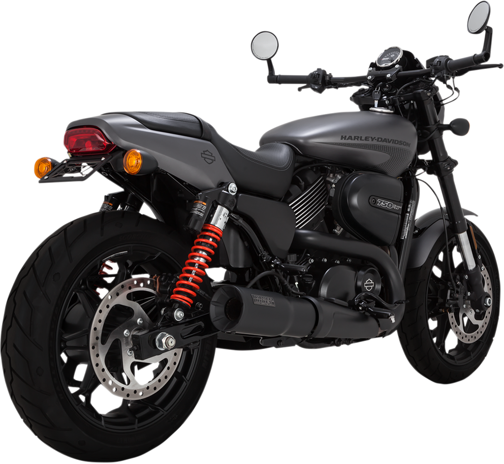 VANCE & HINES Hi-Output Slip-On Muffler - Black - XG500/750/750A