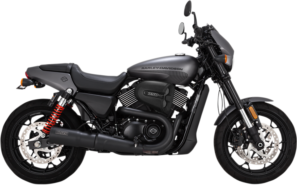 VANCE & HINES Hi-Output Slip-On Muffler - Black - XG500/750/750A