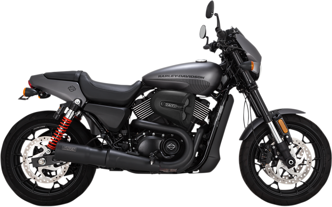 VANCE & HINES Hi-Output Slip-On Muffler - Black - XG500/750/750A