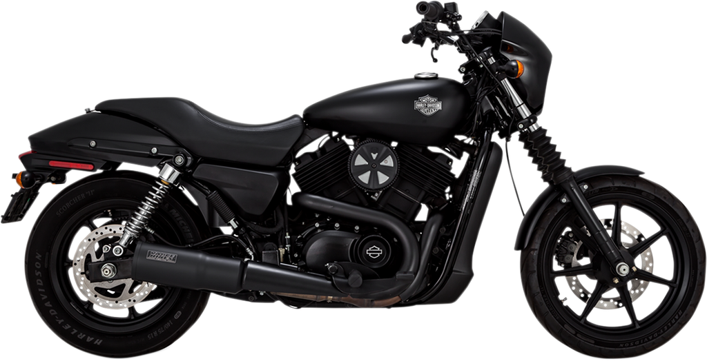VANCE & HINES Hi-Output Slip-On Muffler - Black - XG500/750/750A