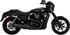 VANCE & HINES Hi-Output Slip-On Muffler - Black - XG500/750/750A