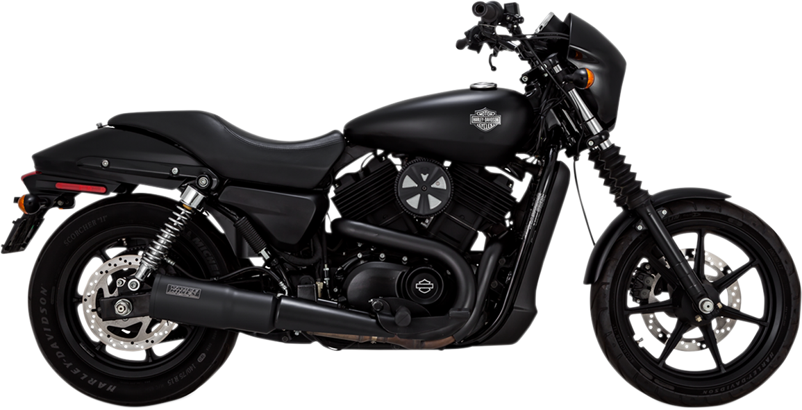 VANCE & HINES Hi-Output Slip-On Muffler - Black - XG500/750/750A