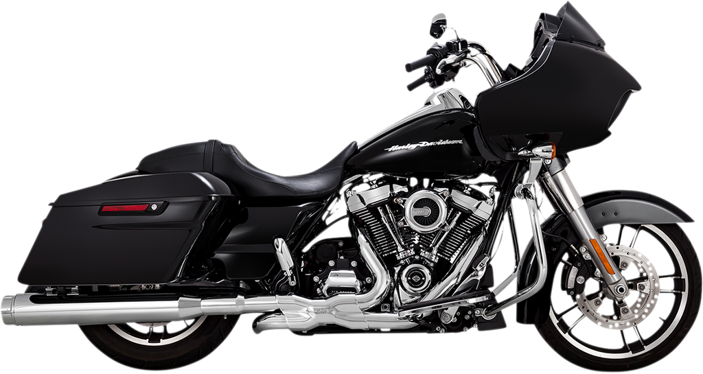 VANCE & HINES 4-1/2" Torquer Slip-On Mufflers - Chrome
