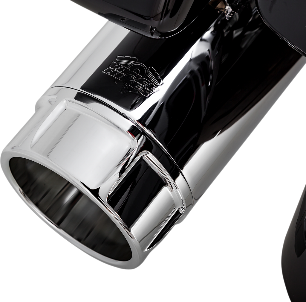 VANCE & HINES 4-1/2" Torquer Slip-On Mufflers - Chrome