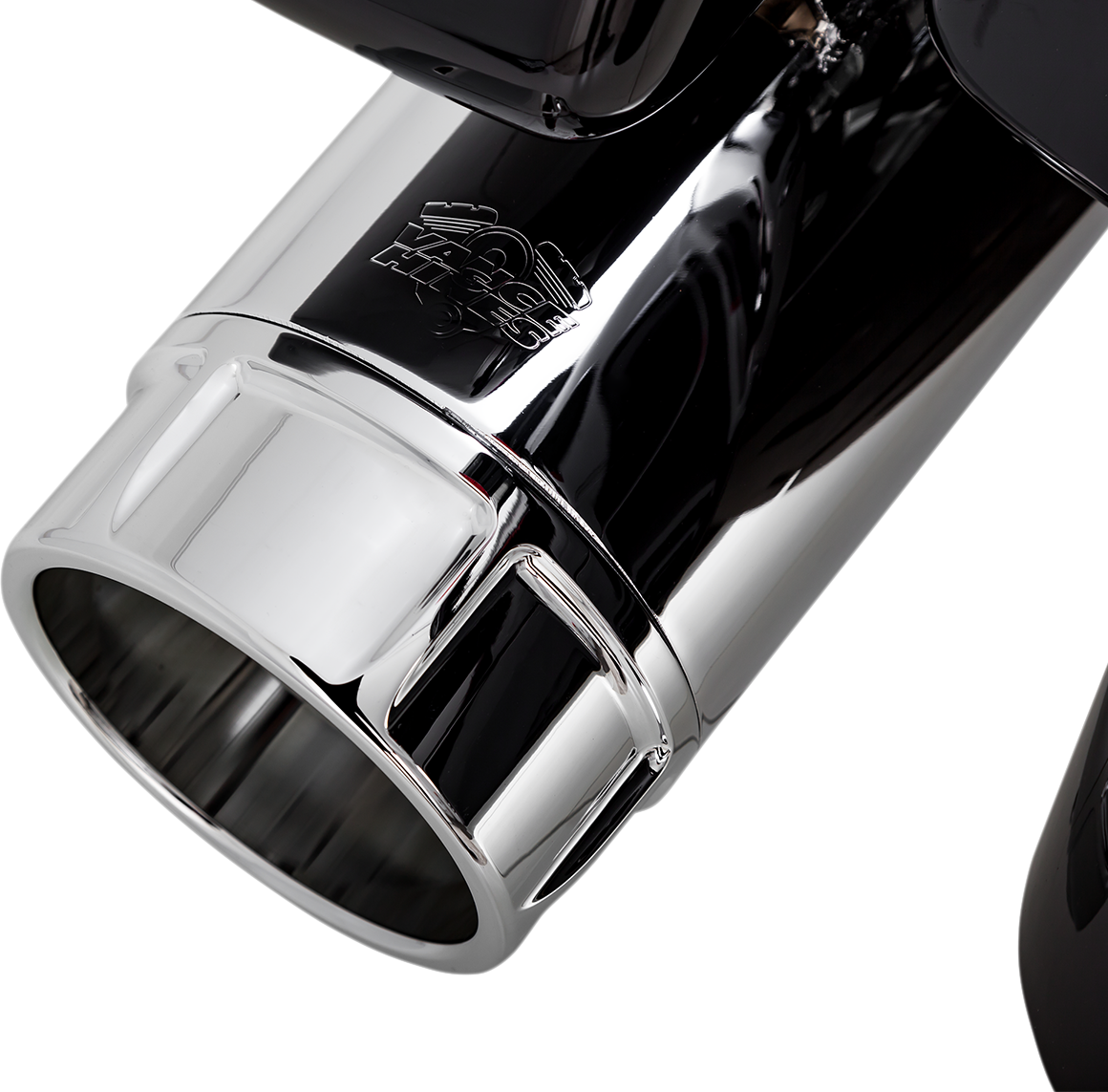 VANCE & HINES 4-1/2" Torquer Slip-On Mufflers - Chrome