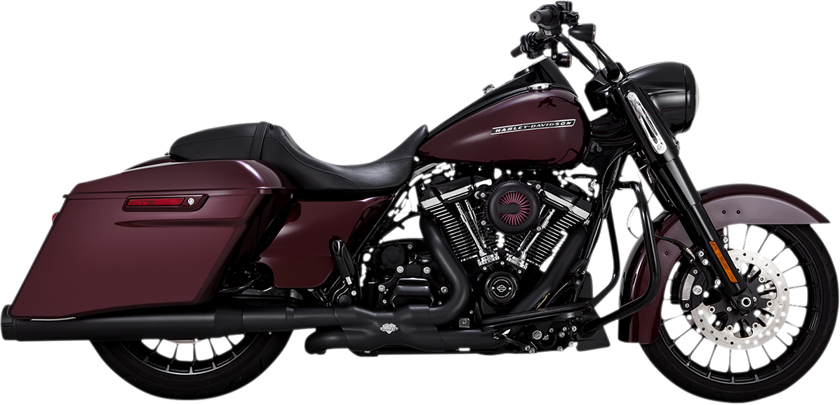 VANCE & HINES 4-1/2" Torquer Slip-On Mufflers - Black