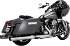 VANCE & HINES 4-1/2" Torquer Mufflers for '95-'16 FL - Chrome