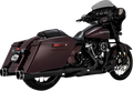 VANCE & HINES 4-1/2" Torquer Slip-On Mufflers - Machine Cut