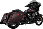 VANCE & HINES 4-1/2" Torquer Slip-On Mufflers - Machine Cut