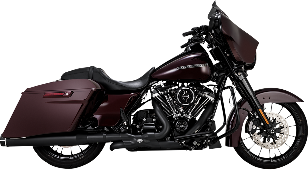 VANCE & HINES 4-1/2" Torquer Slip-On Mufflers - Machine Cut