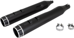VANCE & HINES 4-1/2" Torquer Slip-On Mufflers - Machine Cut