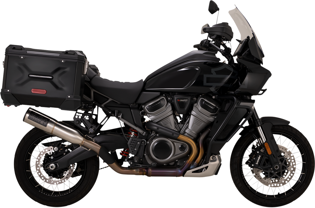 VANCE & HINES Adventure Hi-Output 450 Slip-On Muffler - Stainless Steel