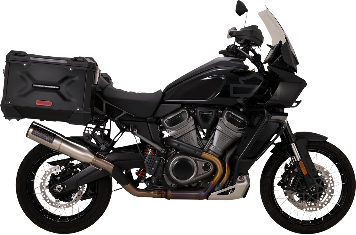 VANCE & HINES Adventure Hi-Output 450 Slip-On Muffler - Stainless Steel