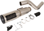 VANCE & HINES Adventure Hi-Output 450 Slip-On Muffler - Stainless Steel