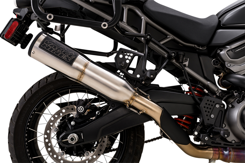 VANCE & HINES Adventure Hi-Output 450 Slip-On Muffler - Stainless Steel