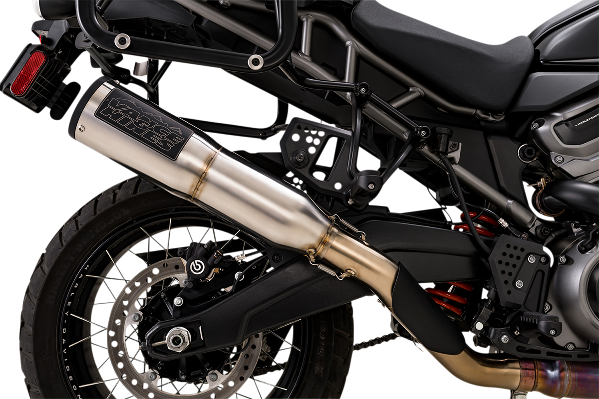 VANCE & HINES Adventure Hi-Output 450 Slip-On Muffler - Stainless Steel