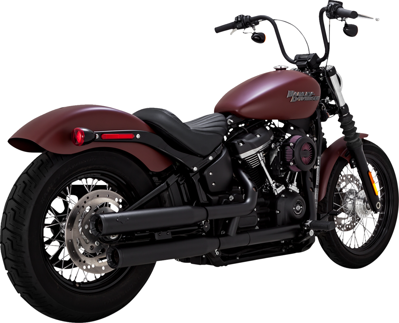 VANCE & HINES Eliminator 300 Slip-On Mufflers - Black