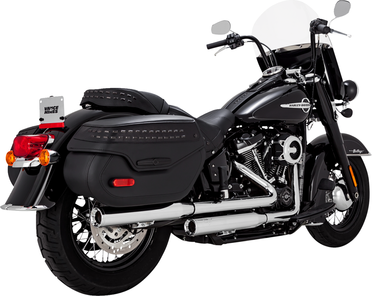 VANCE & HINES Eliminator 300 Slip-On Mufflers - Chrome