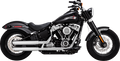 VANCE & HINES 3" Twin Slash Slip-On Muffler - Chrome