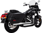 VANCE & HINES 3" Twin Slash Slip-On Muffler - Chrome