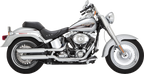 VANCE & HINES 3" Twin Slash Slip-On Muffler - Chrome