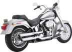 VANCE & HINES 3" Twin Slash Slip-On Muffler - Chrome