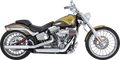 VANCE & HINES 3" Twin Slash Slip-On Muffler - Chrome