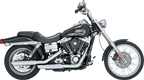 VANCE & HINES 3" Twin Slash Slip-On Muffler - Chrome