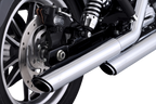 VANCE & HINES 3" Twin Slash Slip-On Muffler - Chrome