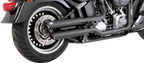 VANCE & HINES 3" Twin Slash Slip-On Mufflers - Black