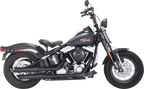 VANCE & HINES 3" Twin Slash Slip-On Mufflers - Black
