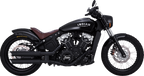VANCE & HINES 3" Twin Slash Slip-On Mufflers - Black