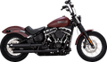 VANCE & HINES 3" Twin Slash Slip-On Mufflers - Black