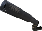 VANCE & HINES Adventure Hi-Output 450 Slip-On Muffler - Black - Stainless Steel