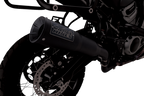 VANCE & HINES Adventure Hi-Output 450 Slip-On Muffler - Black - Stainless Steel