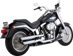 VANCE & HINES Twin Slash 3" Slip-On Mufflers - Black