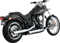 VANCE & HINES 3" Twin Slash Slip-On Muffler - Chrome