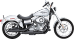 VANCE & HINES 3" Twin Slash Slip-On Muffler - Black