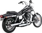 VANCE & HINES 3" Twin Slash Slip-On Muffler - Black