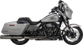 VANCE & HINES Hi-Output Slip-On Mufflers - Dark Chrome - 4-1/2"