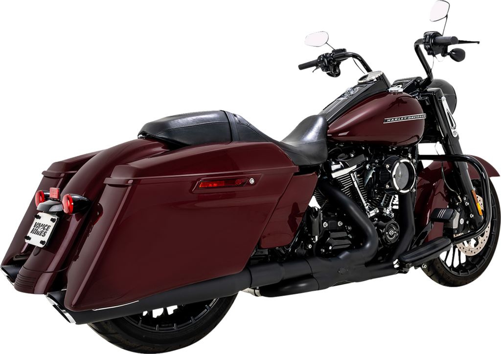 VANCE & HINES Twin Slash Slip-On Muffler - Black - FL