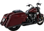 VANCE & HINES Twin Slash Slip-On Muffler - Black - FL