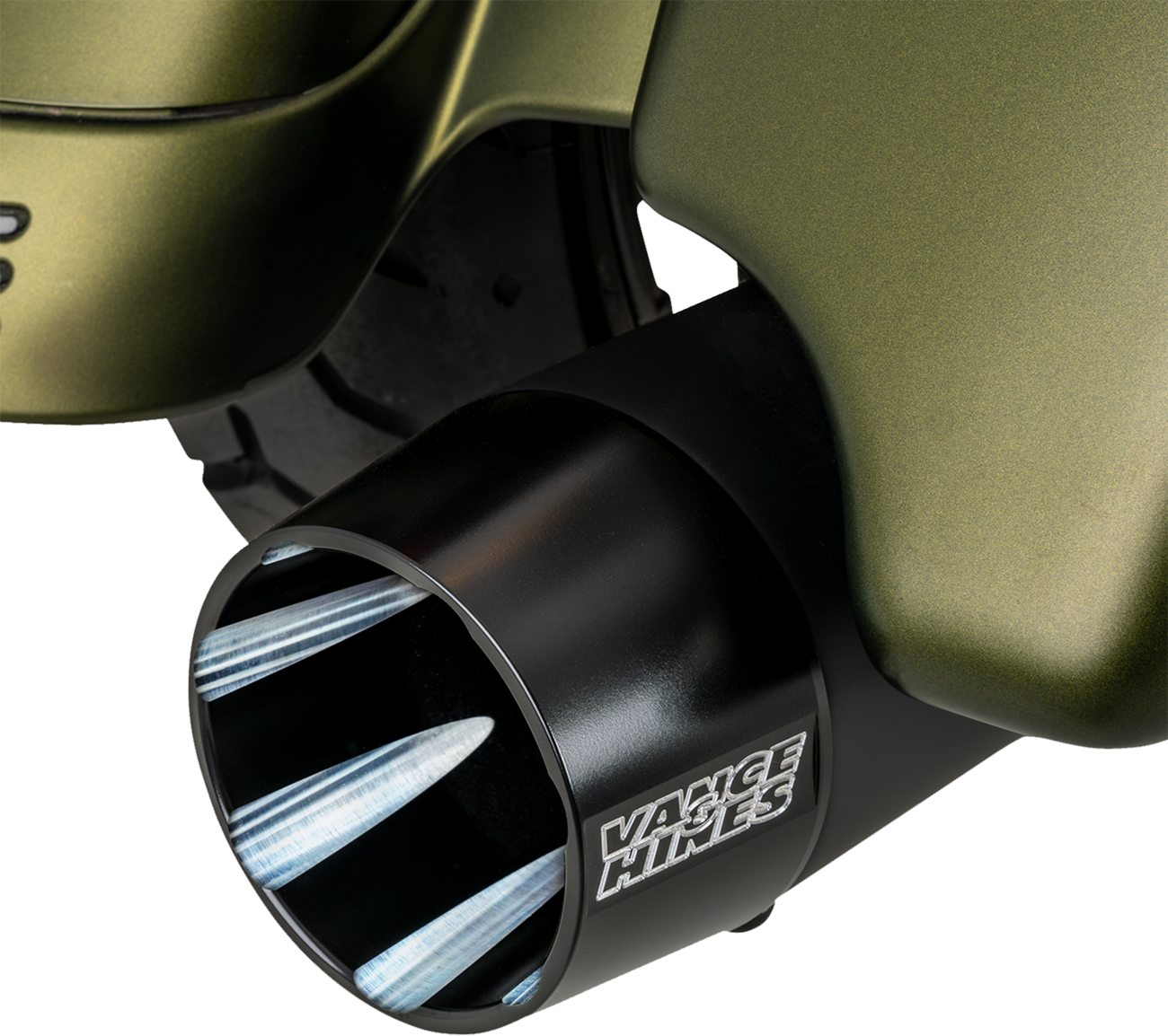 VANCE & HINES Blackbird 450 Slip-On Mufflers - Black