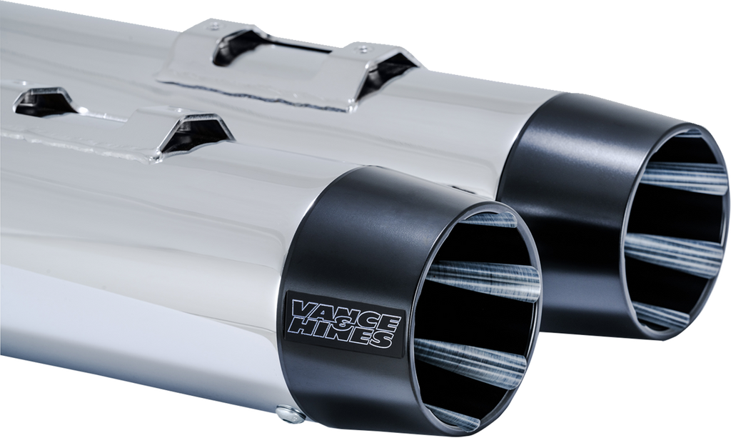 VANCE & HINES Blackbird 450 Slip-On Mufflers - Chrome