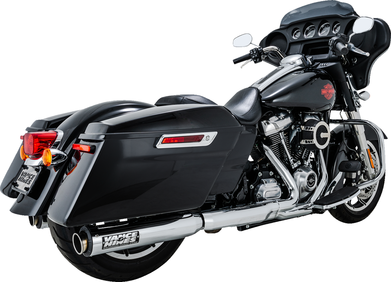 VANCE & HINES Supersport Slip-On Mufflers - Chrome - Touring